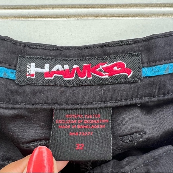 Tony Hawk Black cargo shorts Size 32 - Picture 6 of 8